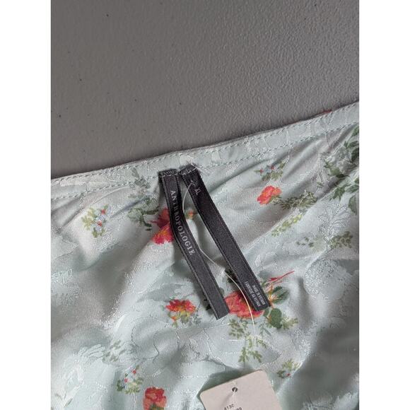 NWD By Anthropologie The Tilda Slip Maxi Dress Printed Edition Sz XL Slate 8C506 - Picture 7 of 13